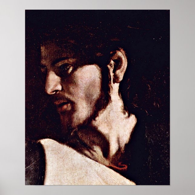 Michelangelo Merisi da Caravaggio - Jesus Poster (Vorne)