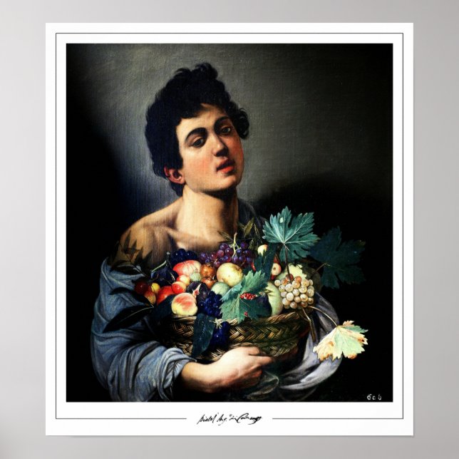 Michelangelo Merisi da Caravaggio Zedign Art Poste Poster (Vorne)