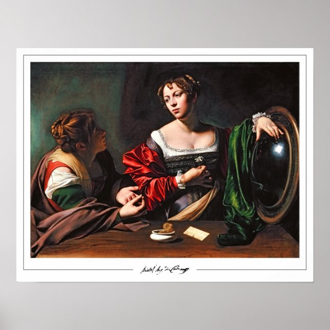 Michelangelo Merisi da Caravaggio Zedign Art Poste Poster (Vorne)