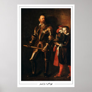 Michelangelo Merisi da Caravaggio Zedign Art Poste Poster