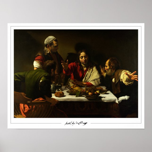 Michelangelo Merisi da Caravaggio Zedign Art Poste Poster (Vorne)