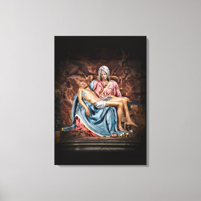 MICHELANGELO PIETÀ LEINWANDDRUCK (Vorderseite)