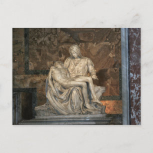 Michelangelo Pieta Postcard Postkarte
