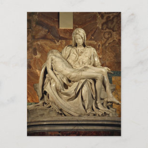 Michelangelo-Pieta Postkarte