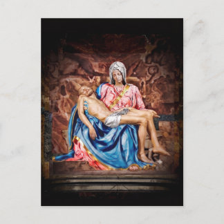 MICHELANGELO PIETÀ Postkarte