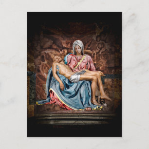 MICHELANGELO PIETÀ Postkarte