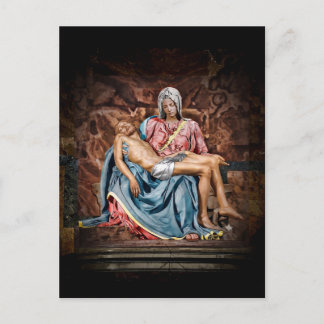 MICHELANGELO PIETÀ Postkarte
