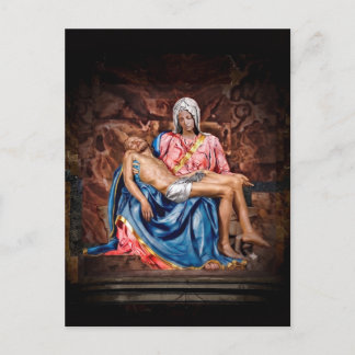 MICHELANGELO PIETÀ Postkarte