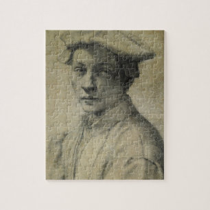 Michelangelo Portrait von Andrea Quaratesi Puzzle