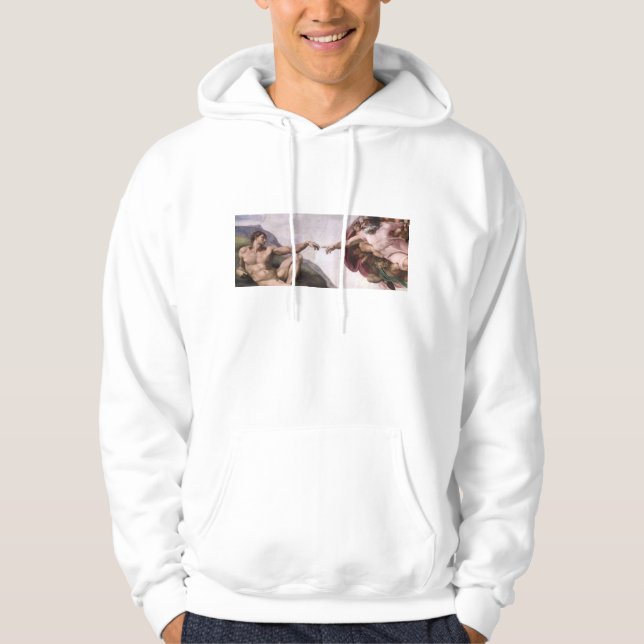 Michelangelo-Renaissance-Kunst Hoodie (Vorderseite)