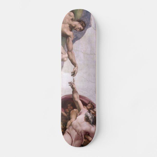 Michelangelo-Renaissance-Kunst Skateboard (Vorderseite)