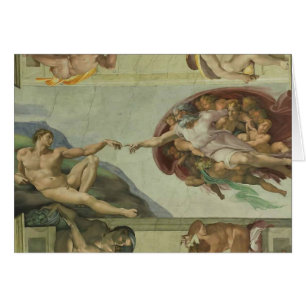 Michelangelo: Schaffung von Adam
