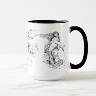 Michelangelo Titian und RAPHAEL (15oz) Tasse