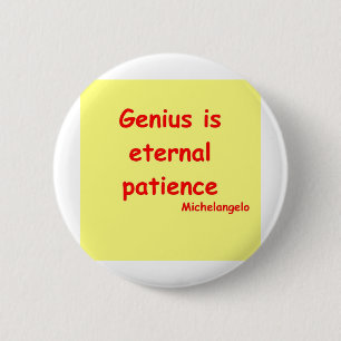 Michelangelo-Zitat Button