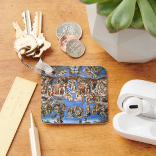 Michelangelos Das Jüngste Gericht Schlüsselanhänger