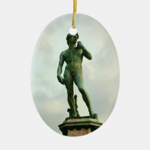 Michelangelos David 2 Keramik Ornament