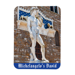 Michelangelos David - Florenz, Toskana, Italien Magnet