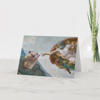 Michelangelos Die Erstellung einer Igel-Karte Karte