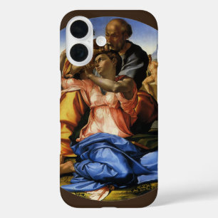 Michelangelo's Doni Tondo oder Doni Madonna iPhone 16 Hülle
