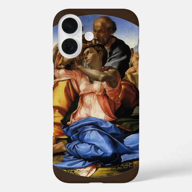 Michelangelo's Doni Tondo oder Doni Madonna Case-Mate iPhone Hülle (Rückseite)