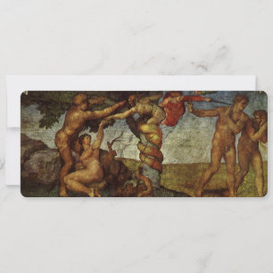 Michelangelos Fall und Ausweisung, Garten Eden