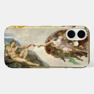 Michelangelos Menschenerschaffung (Schöpfung Adams iPhone 16 Hülle