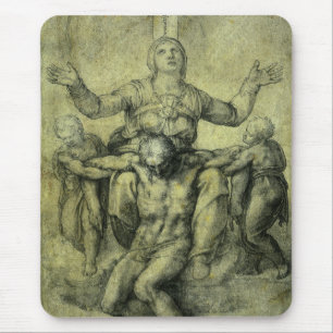 Michelangelos Pieta für Vittoria Colonna Mousepad