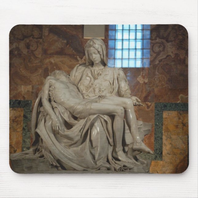 Michelangelos Pieta in… Mousepad (Vorne)