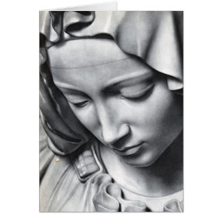Michelangelos Pietadetail von Jungfrau-Marys