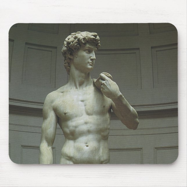 Michelangelos Statue von David Mousepad (Vorne)