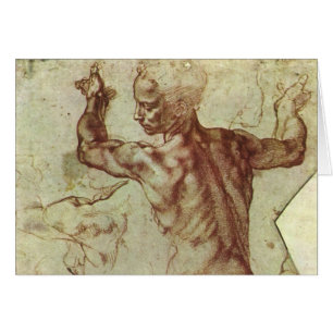 Michelangelos Studie einer libyschen Sibylle