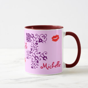 Michelle Designer Name Tasse