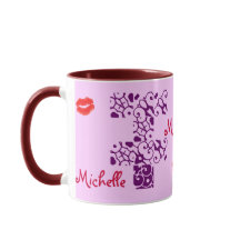 Michelle Designer Name Tasse