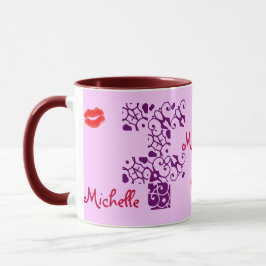 Michelle Designer Name Tasse