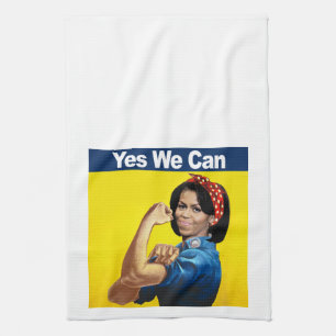 Michelle die Nieterin - Ja, wir können.png Handtuch