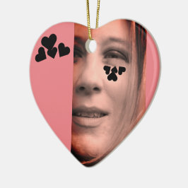 ♥ Michelle Heart Herz ♥ Keramik Ornament