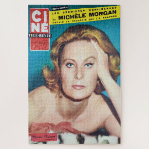 Michelle Morga*, Magazin-Titelblatt. Puzzle