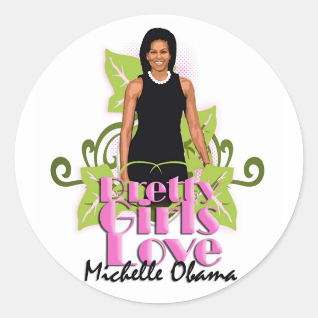 Michelle O "Hübsch Girls Liebe" Stickers (Vorderseite)