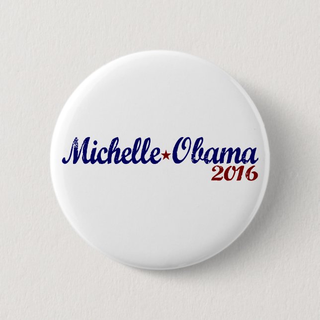 Michelle Obama 2016 Button (Vorderseite)