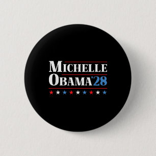 Michelle Obama 2028 für Präsident Button