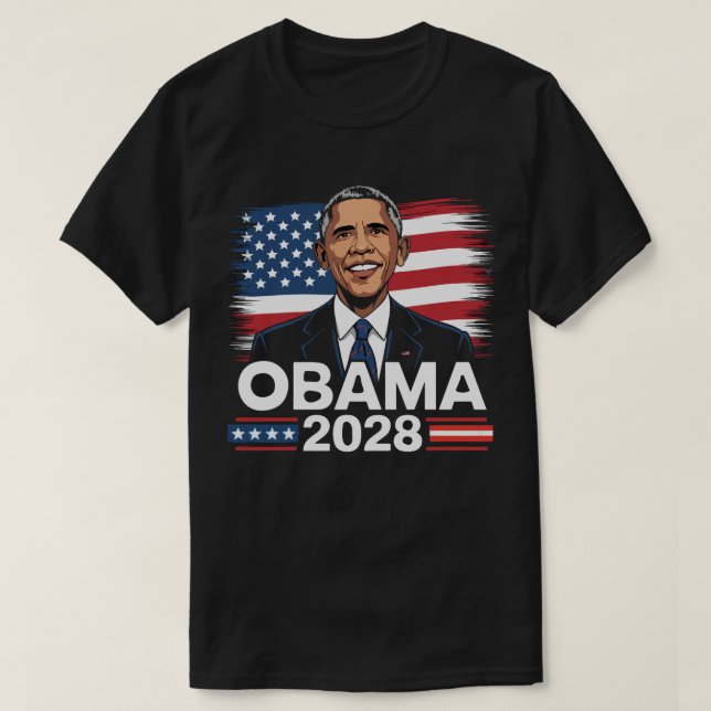Michelle Obama 2028 Präsident T - Shirt - Hope & C (Design vorne)
