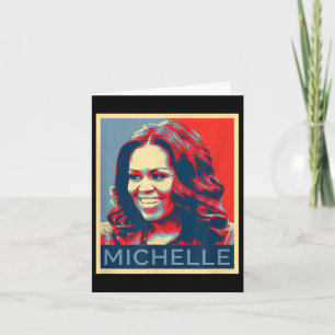 Michelle Obama Black Women Black History Monat Karte