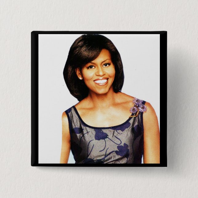MICHELLE OBAMA BUTTON (Vorderseite)