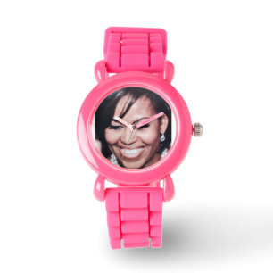 MICHELLE OBAMA, FIRST LADY-Uhr Armbanduhr