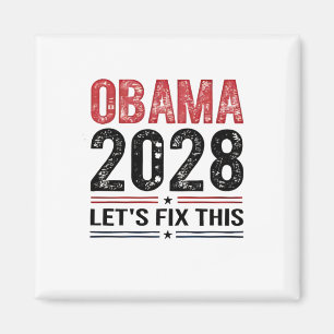 Michelle Obama für Präsident Obama 2028 Magnet