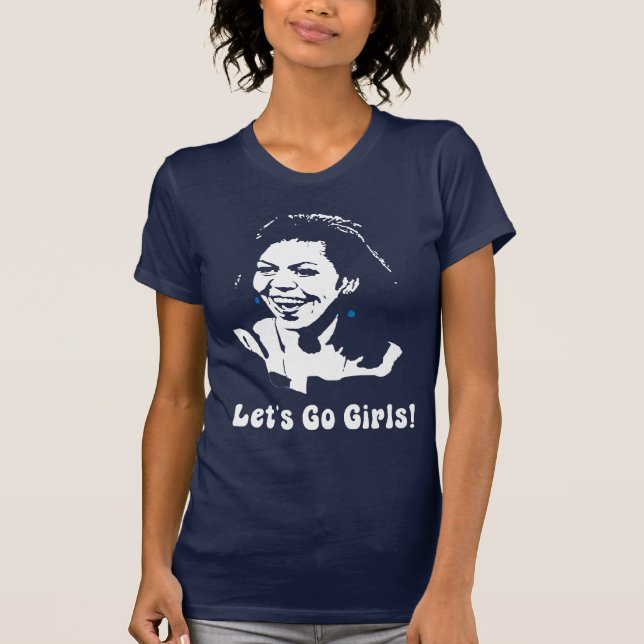 Michelle Obama ließ uns gehen Mädchen! T-Shirt (Vorderseite)