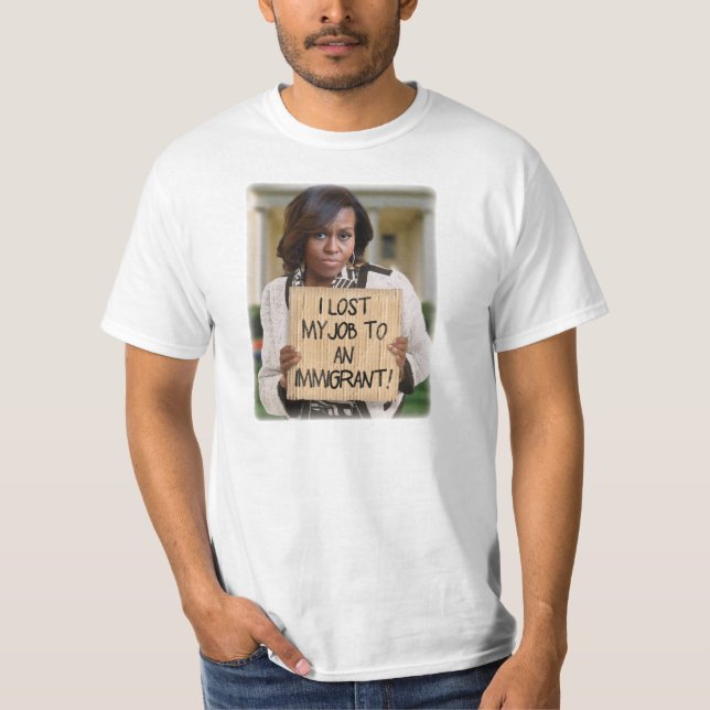 Michelle Obama - Lohn für einen T - Shirt (Vorderseite)
