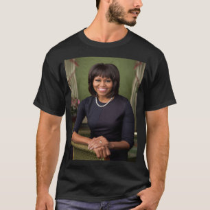 Michelle Obama Offiziell Portrait T-Shirt