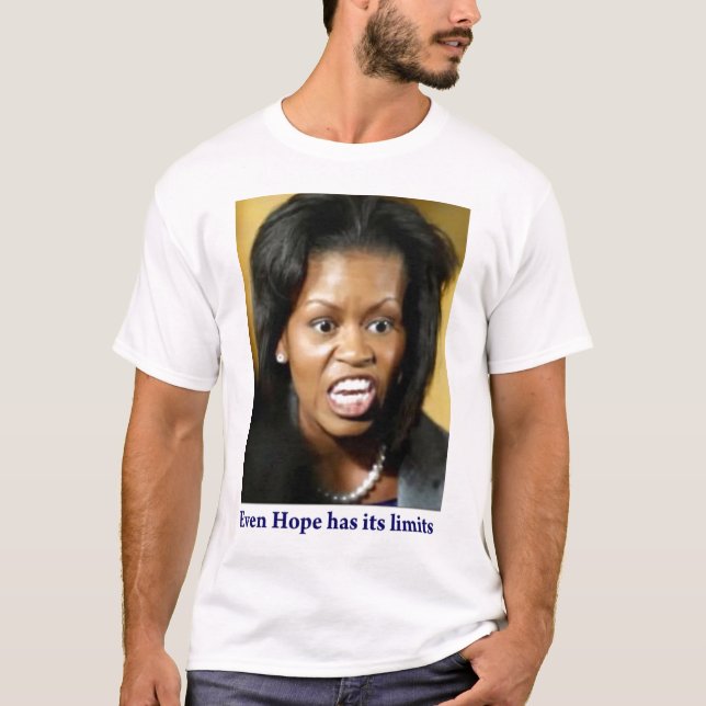 Michelle Obama spricht heraus T-Shirt (Vorderseite)