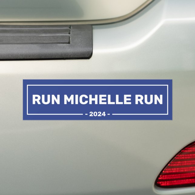 Michelle Obama Wahl 2024 Autoaufkleber (Auf Auto)